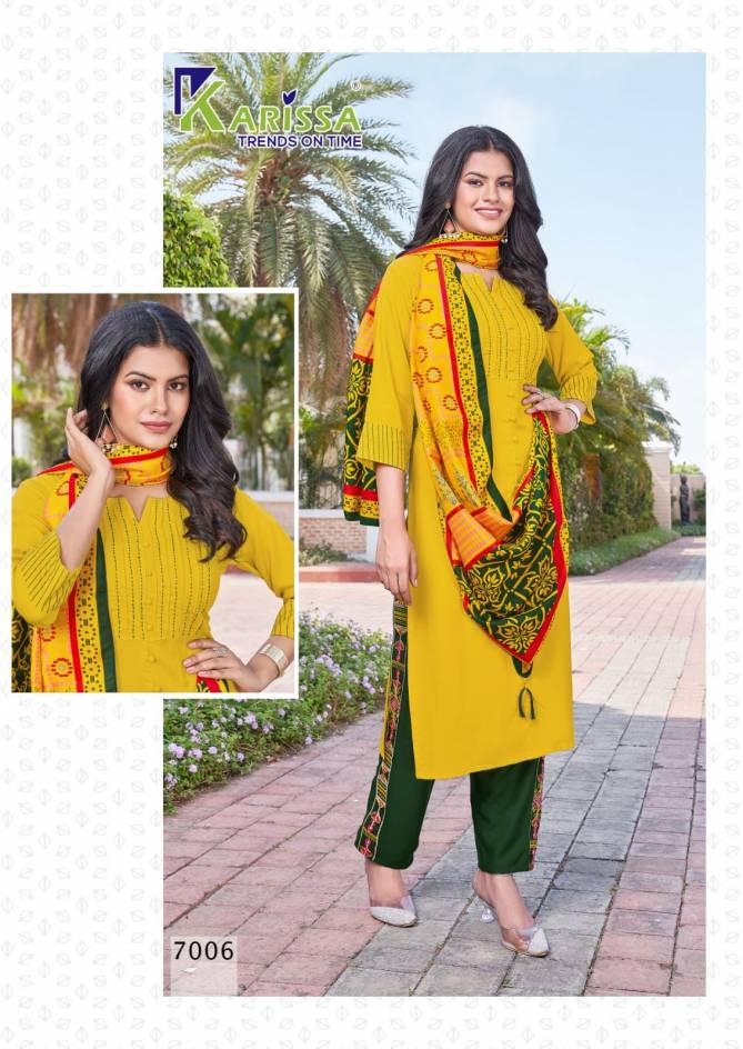 Vidisha Vol 7 By Karissa Readymade Salwar Suit Catalog